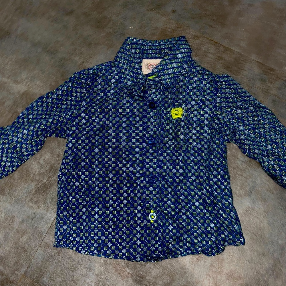 Cinch Baby Button Down